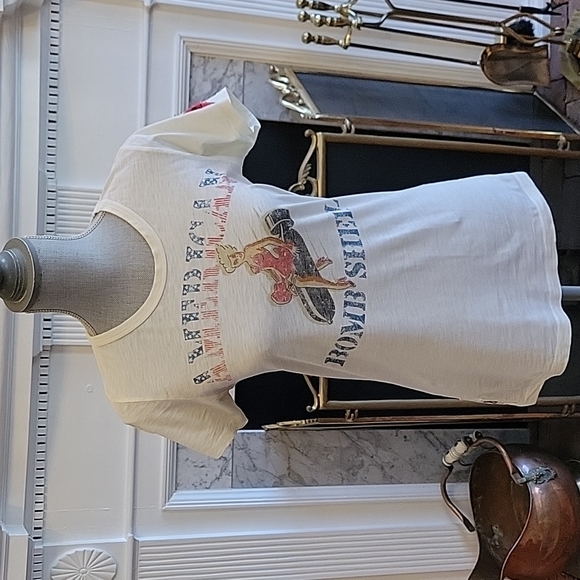 Vintage Johnson Motors Bombshell Tee-shirt - Picture 1 of 9